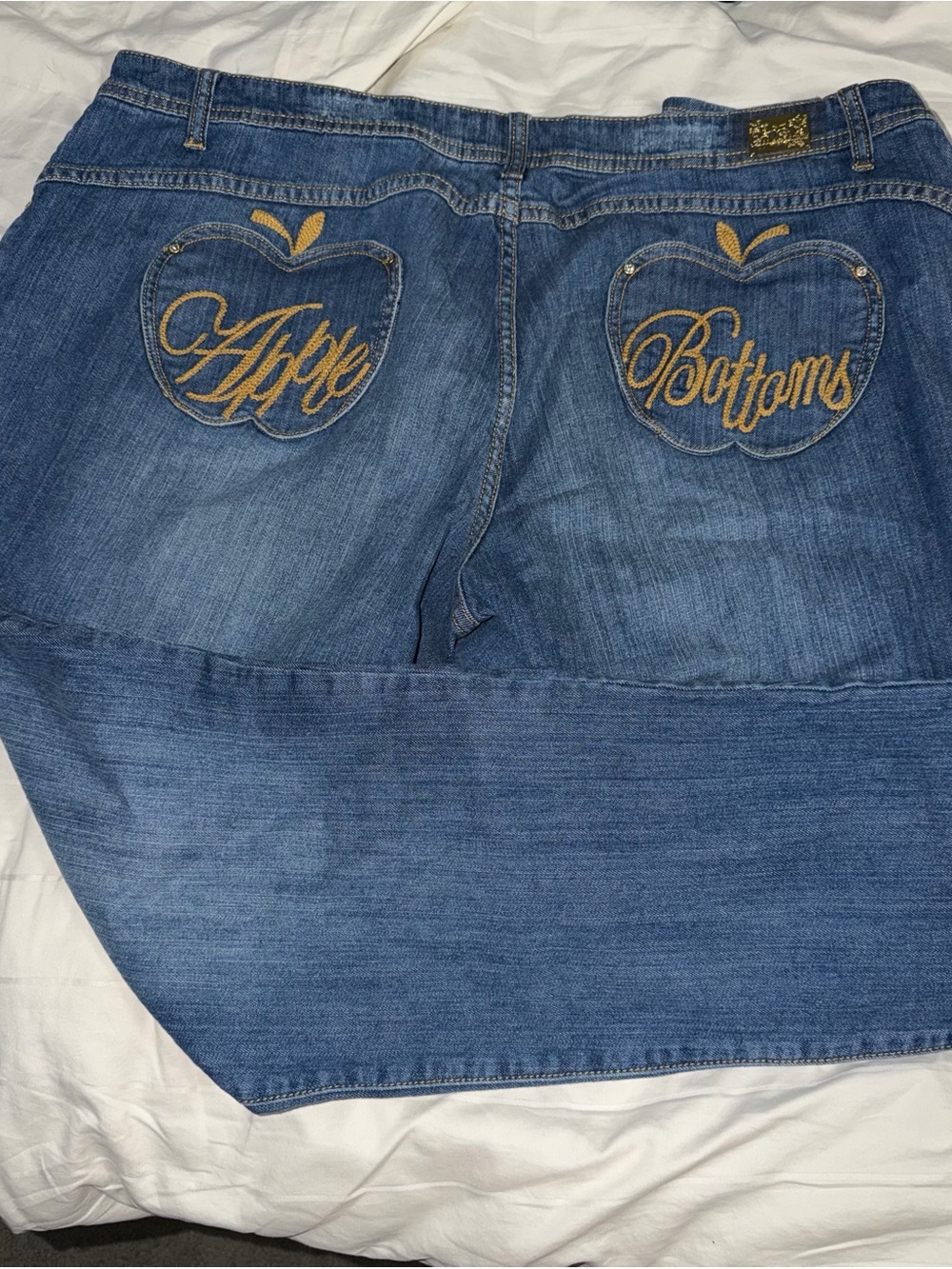 Vintage Apple Bottom Skinny Jeans Blue Women's 24
